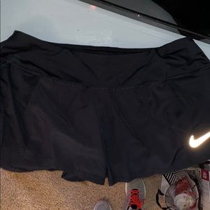 black nike shorts